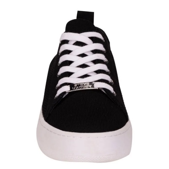 Steve Madden Bardo Platform Sneaker Black - Picture 3 of 15